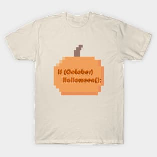 Geeky pumpkin T-Shirt